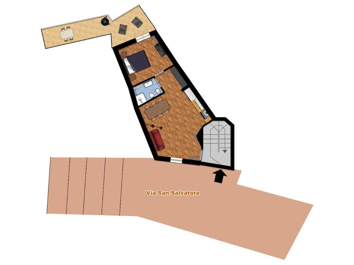 La Briciola Apartman Sirmione Kültér fotó